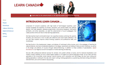 Desktop Screenshot of learncanada.org